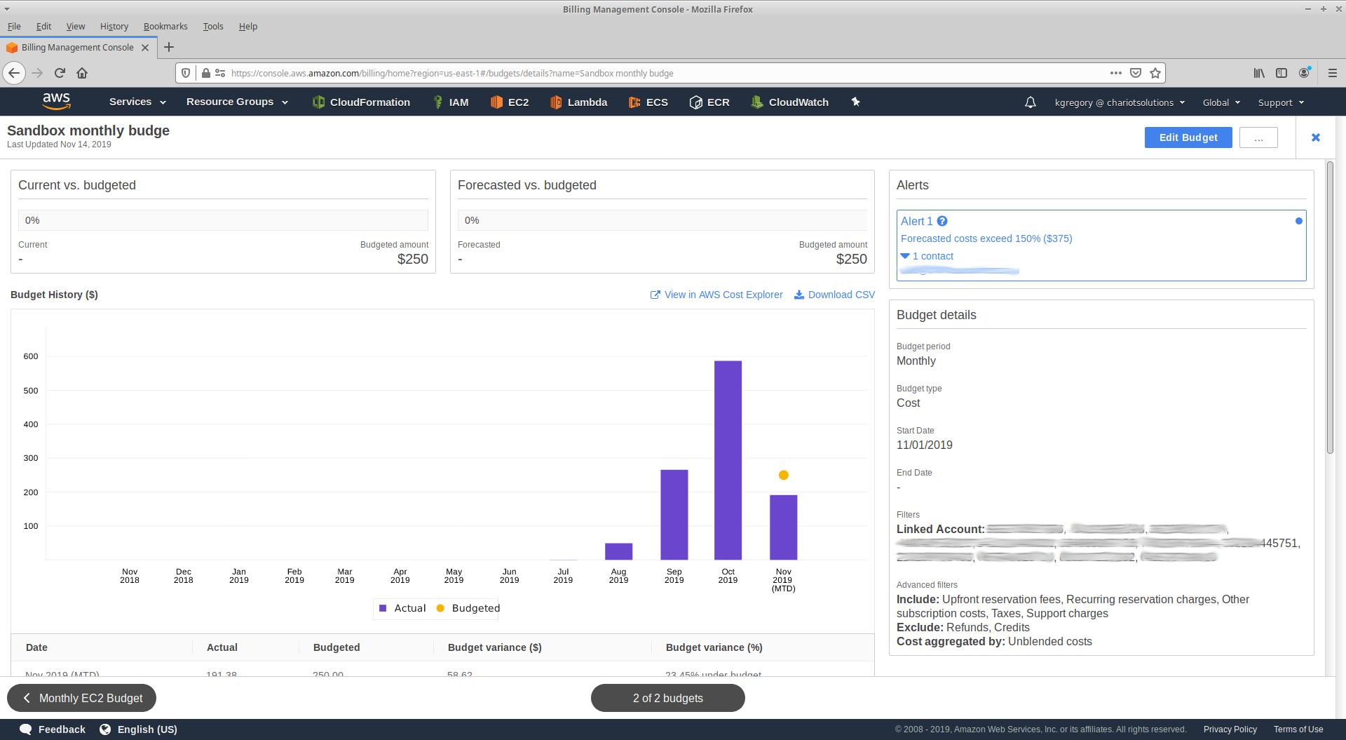 Using AWS CostExplorer to find forgotten services — Chariot Solutions