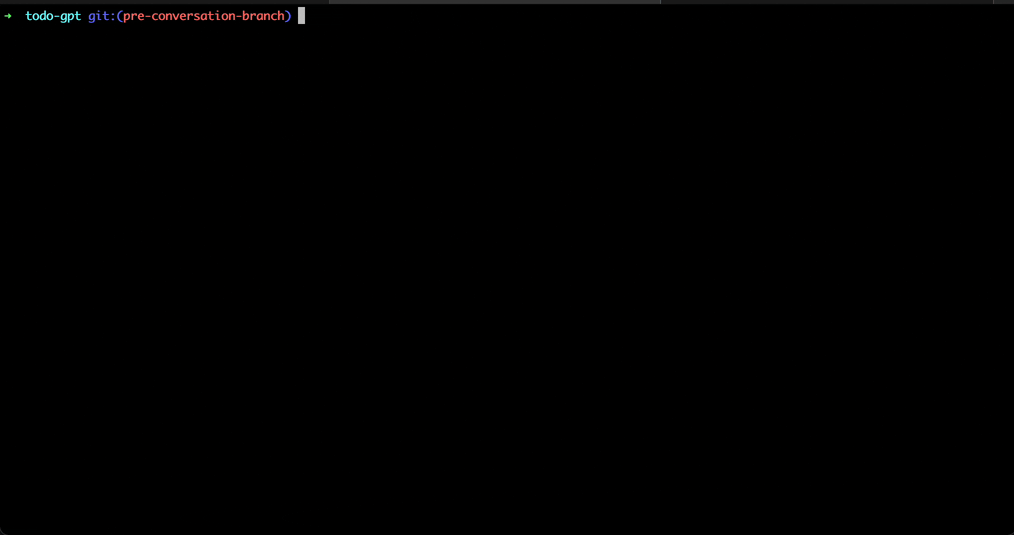 A recording of how to use slash commands and natural language in the to-do app